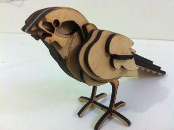 imagem do arquivo vetor para download Pardal  3d
