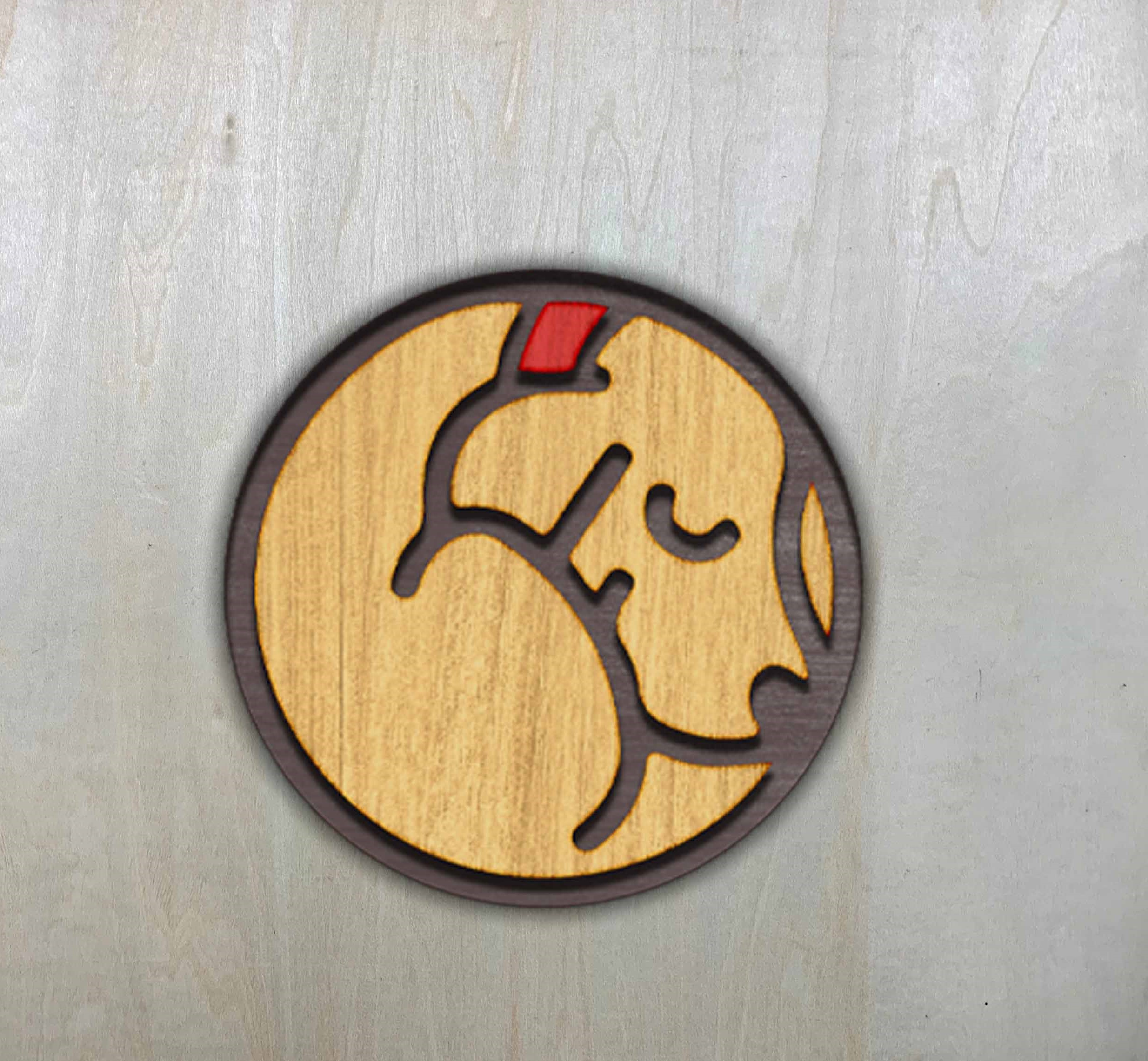 imagem do arquivo vetor para download Pingente decorativo de Cachorro