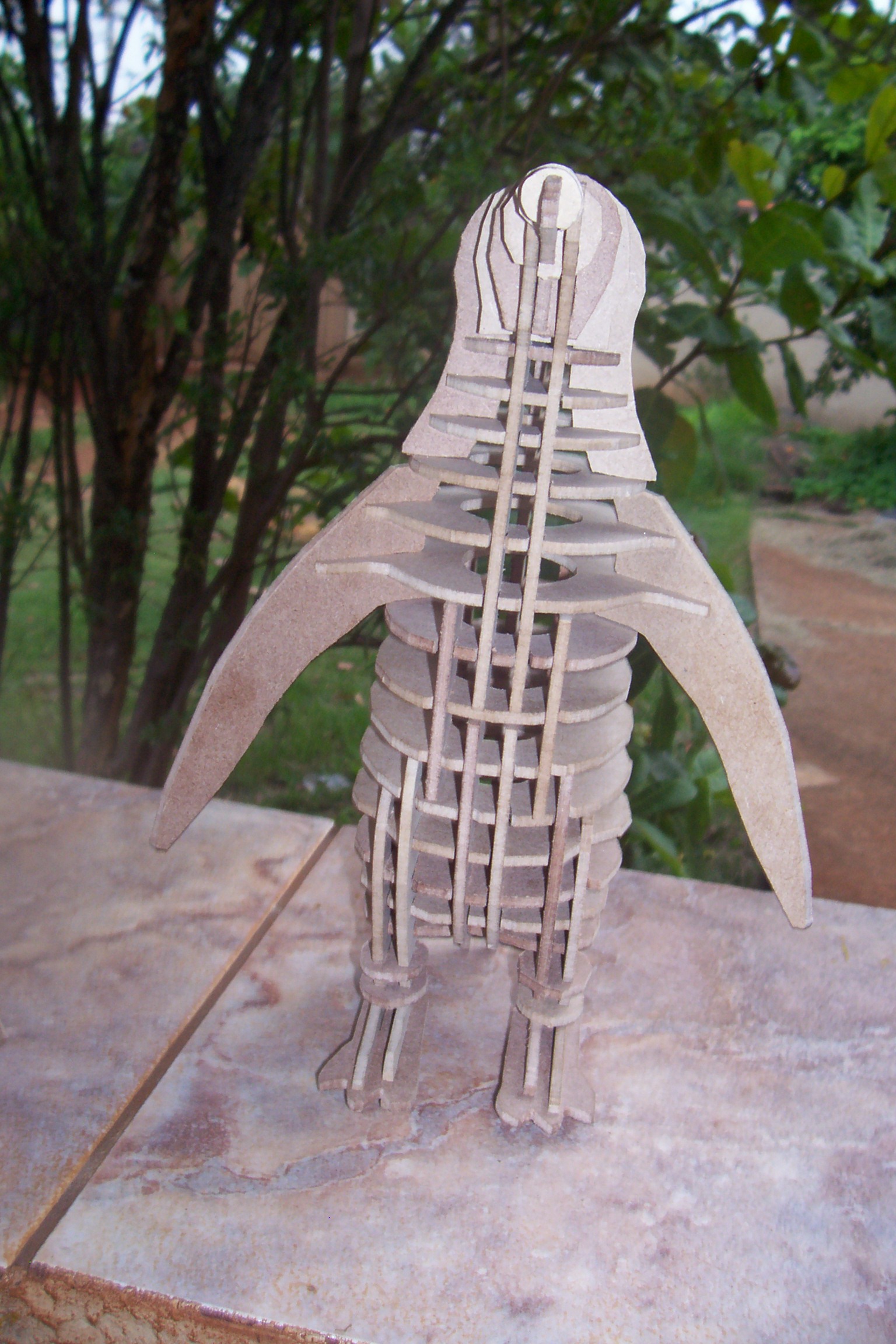 imagem do arquivo vetor para download Pinguim 3D