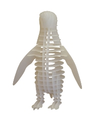 imagem do arquivo vetor para download Pinguim 3D