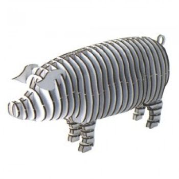 imagem do arquivo vetor para download Porco 3D