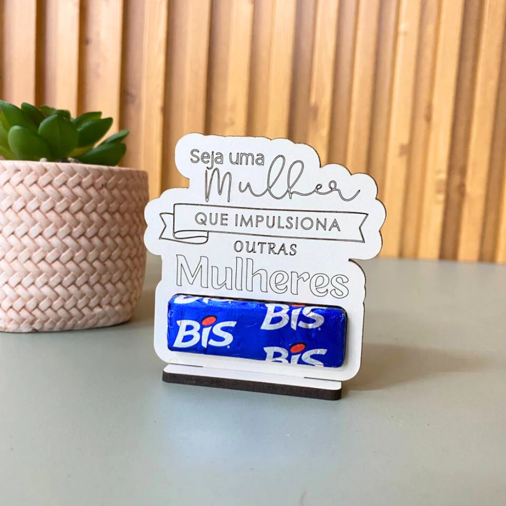 imagem do arquivo vetor para download Porta Bis Presente Mimo Dia das Mulheres