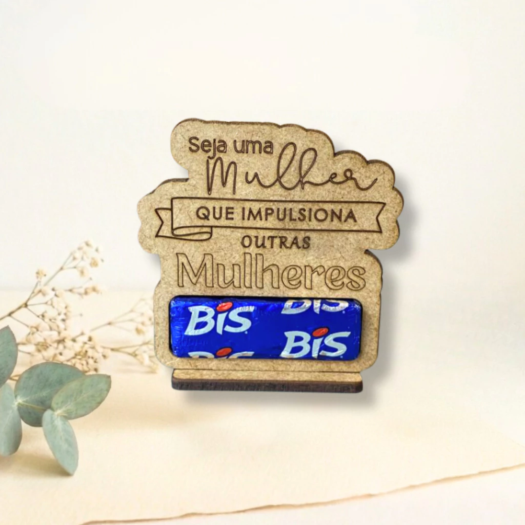 imagem do arquivo vetor para download Porta Bis Presente Mimo Dia das Mulheres