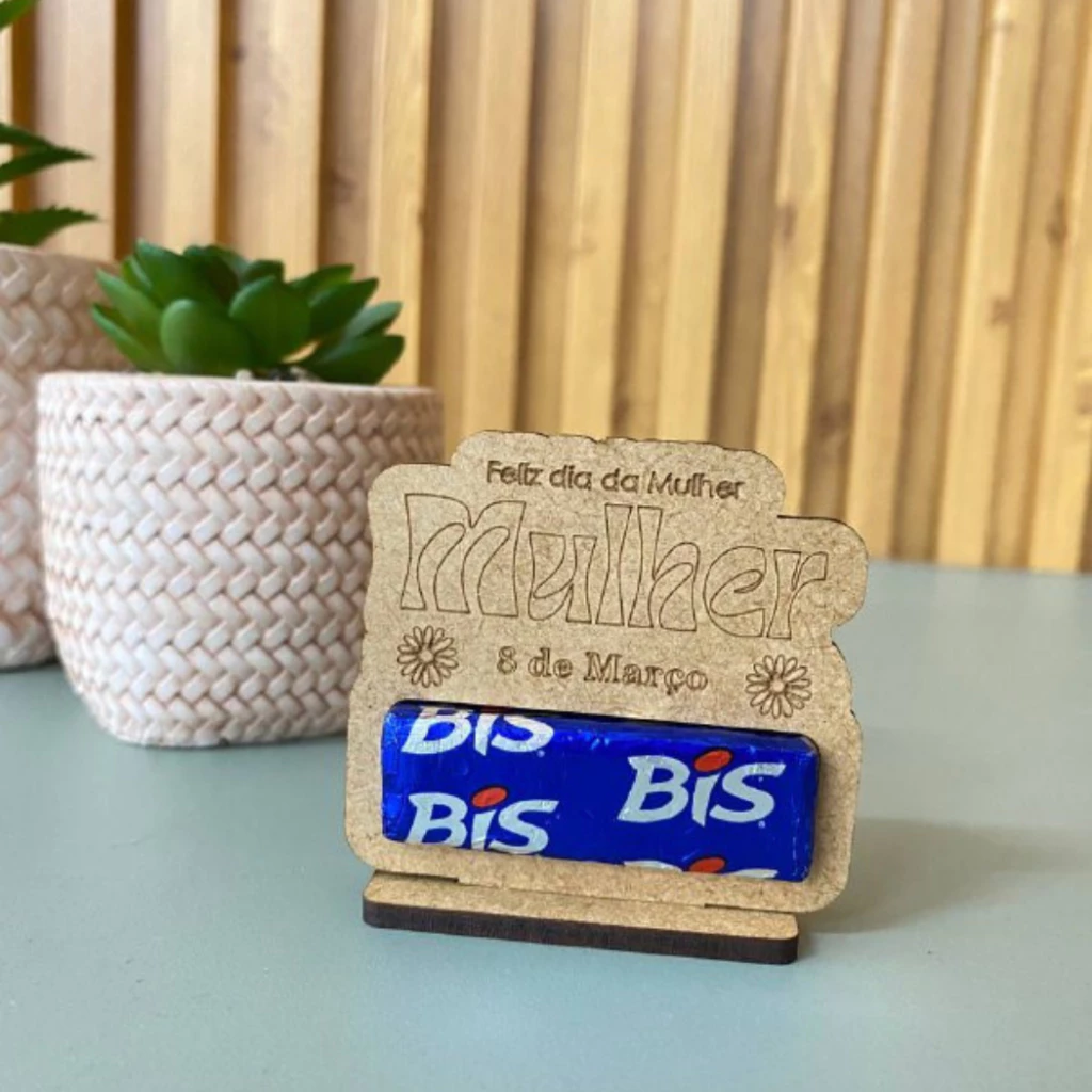 imagem do arquivo vetor para download Porta Bis Presente  Mimo Dia das Mulheres