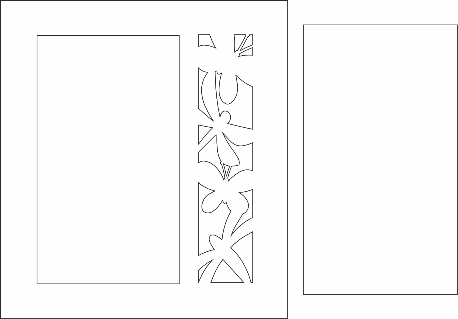 imagem do arquivo vetor para download Porta Retrato Abstrato 