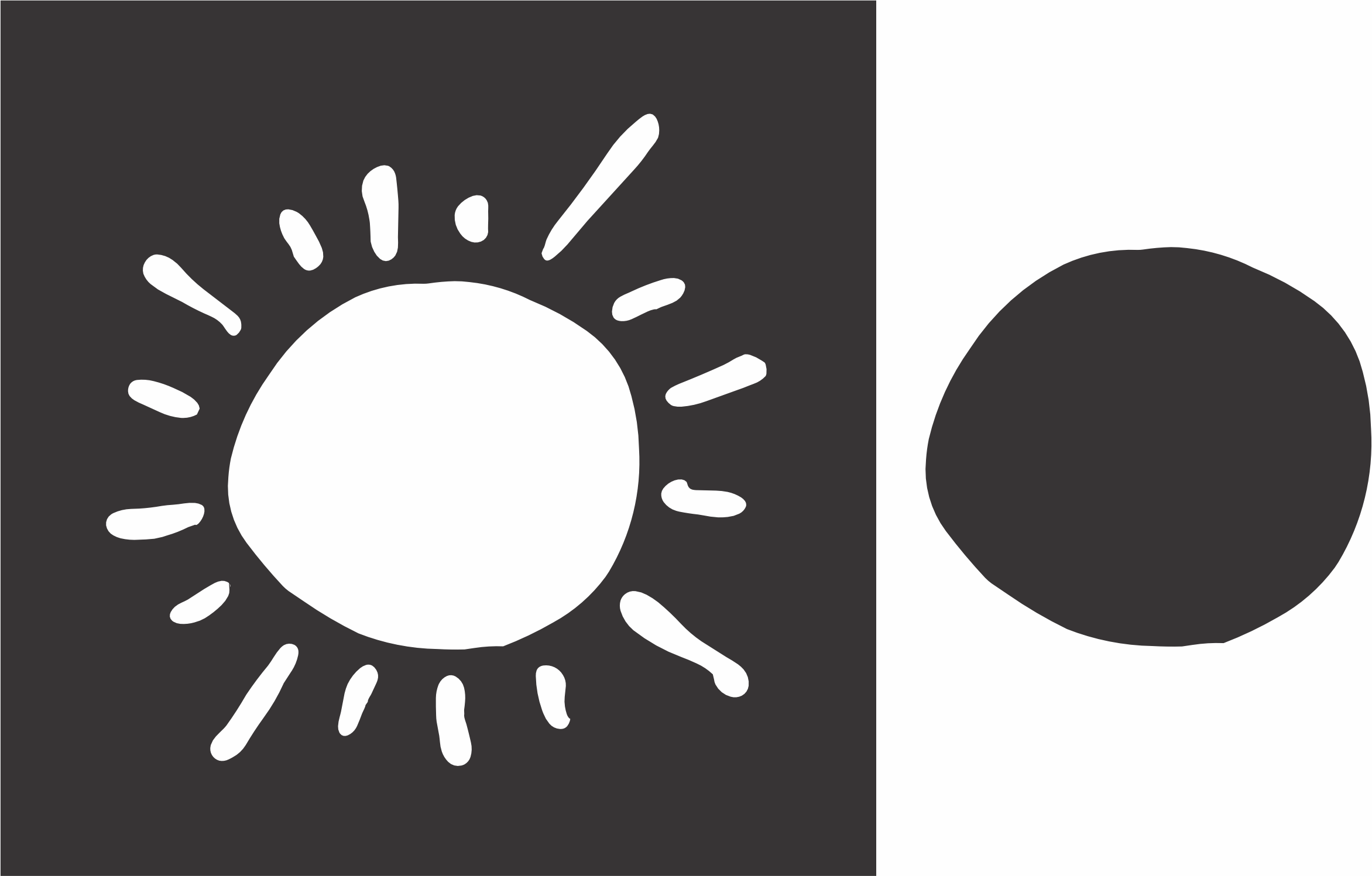 imagem do arquivo vetor para download Porta retrato de Sol