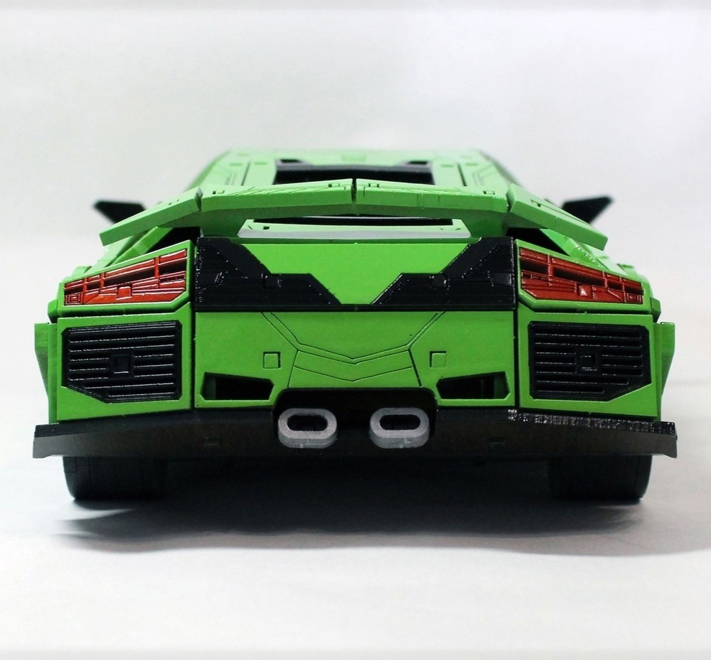 imagem do arquivo vetor para download Quebra cabeça 3D de Lamborghini Murcielago 