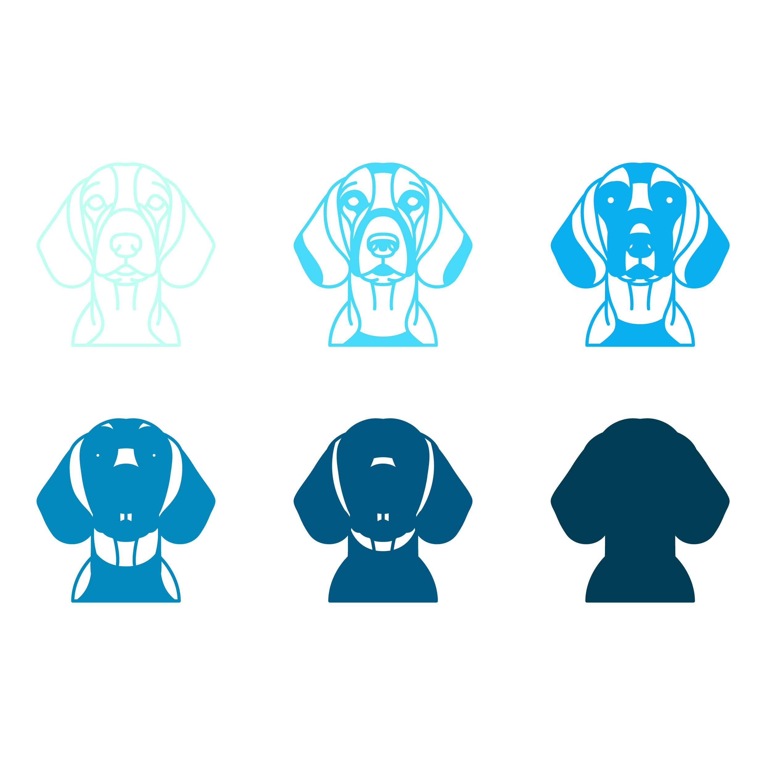 imagem do arquivo vetor para download Vetor de Raça canina Springer spaniel de Gales