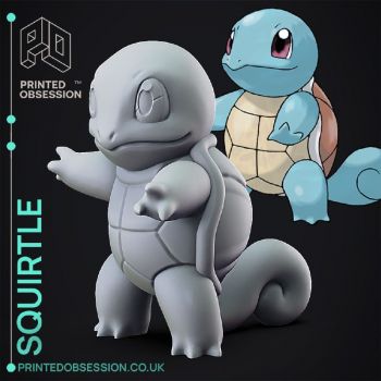 imagem do arquivo vetor para download Squirtle 3d