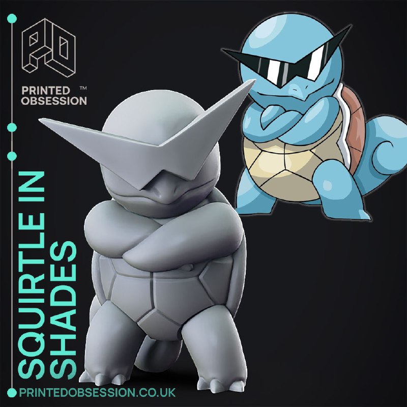 imagem do arquivo vetor para download Squirtle 3d