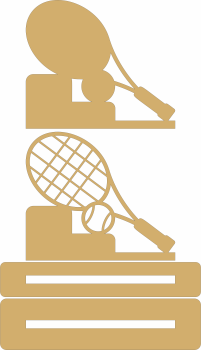 imagem do arquivo vetor para download Troféu Campeão de Tênis