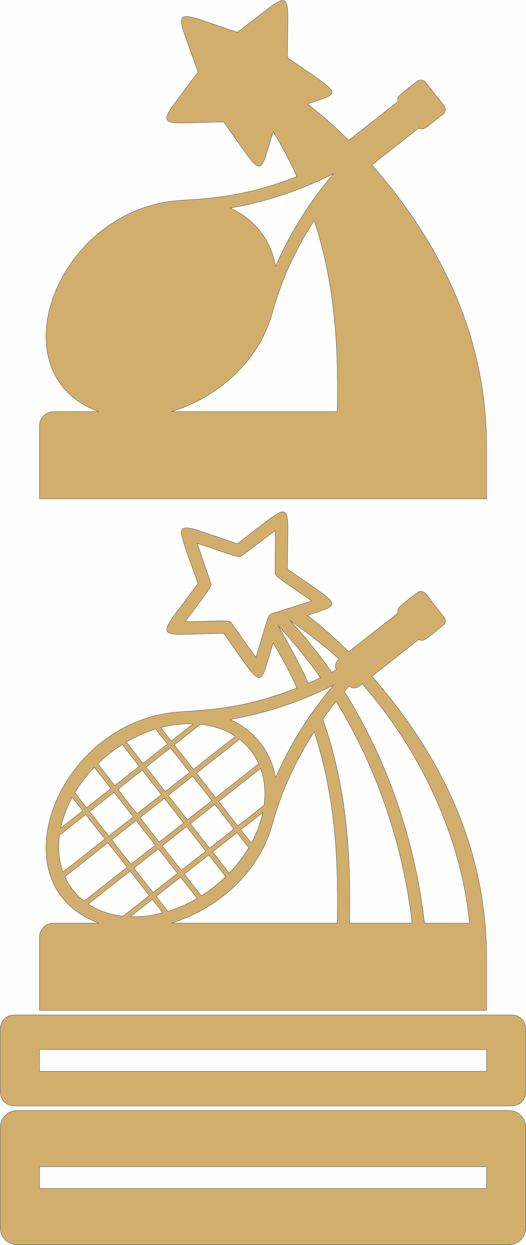 imagem do arquivo vetor para download Troféu Duplo Esportivo