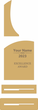 imagem do arquivo vetor para download Troféu Impacto 2023