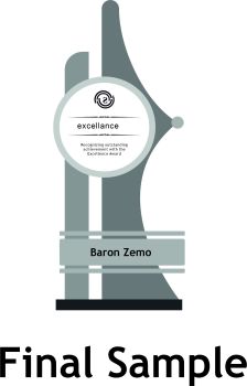 imagem do arquivo vetor para download Troféu Reconhecimento Supremo