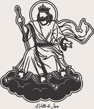 imagem do arquivo vetor para download Vetor A Volta de Jesus