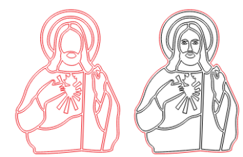 imagem do arquivo vetor para download Vetor Jesus Cristo