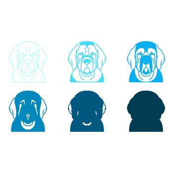 imagem do arquivo vetor para download Vetor de Raça canina Clumber spaniel