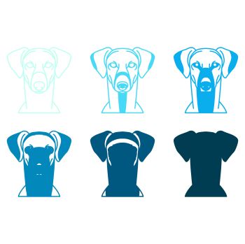 imagem do arquivo vetor para download Vetor de Raça canina Sloughi