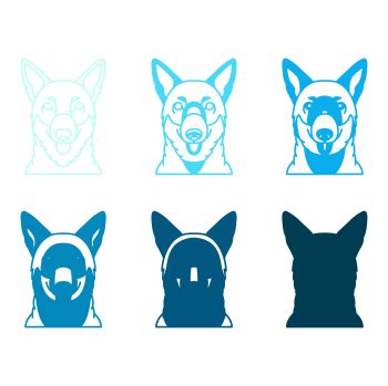 imagem do arquivo vetor para download Vetor de Raça canina Spitz dos Visigodos