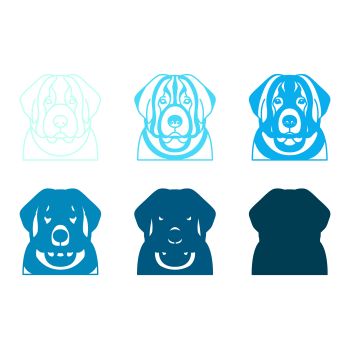 imagem do arquivo vetor para download Vetor de Raça canina São Bernardo