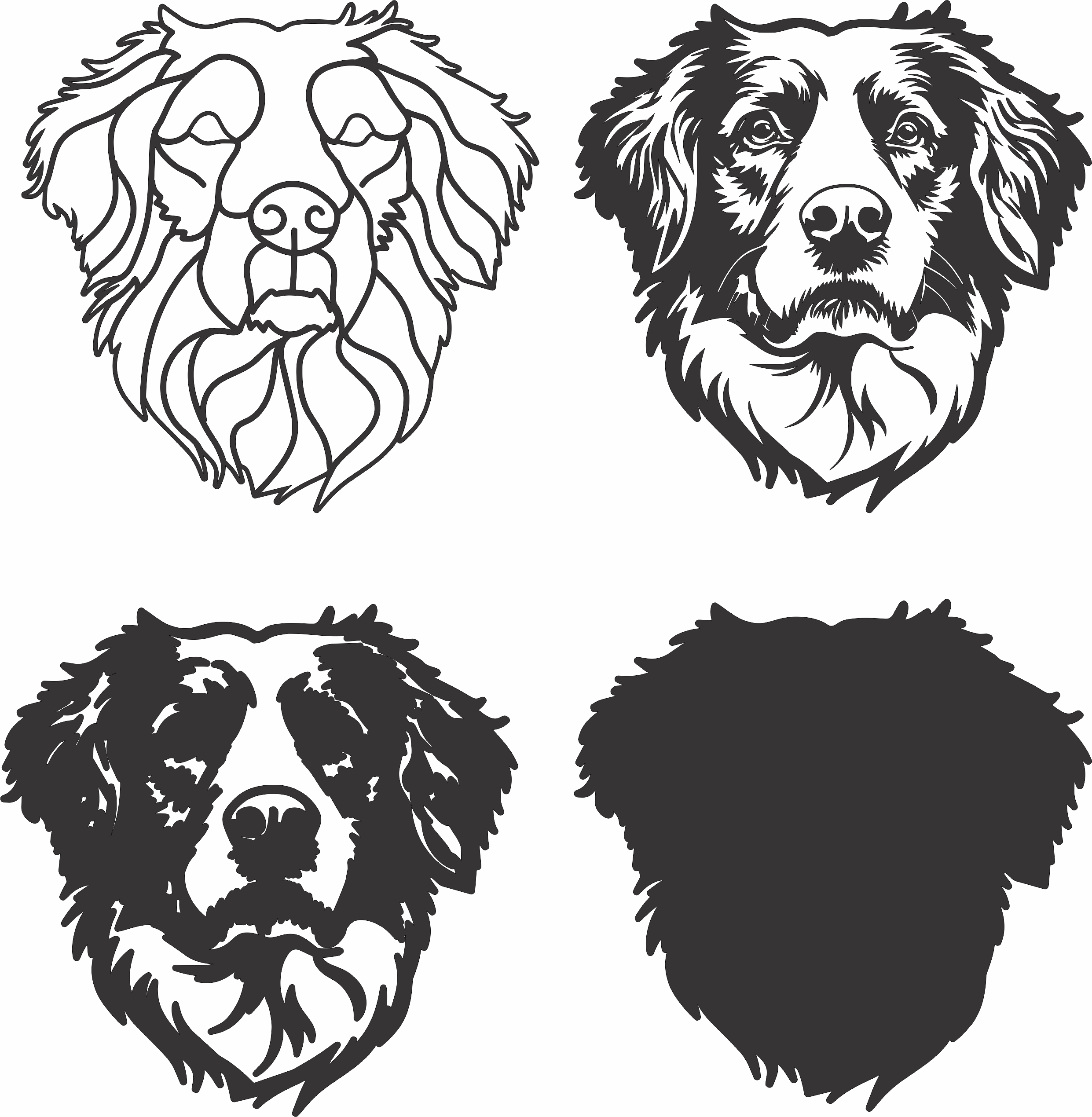 imagem do arquivo vetor para download Vetor de cão Brittany