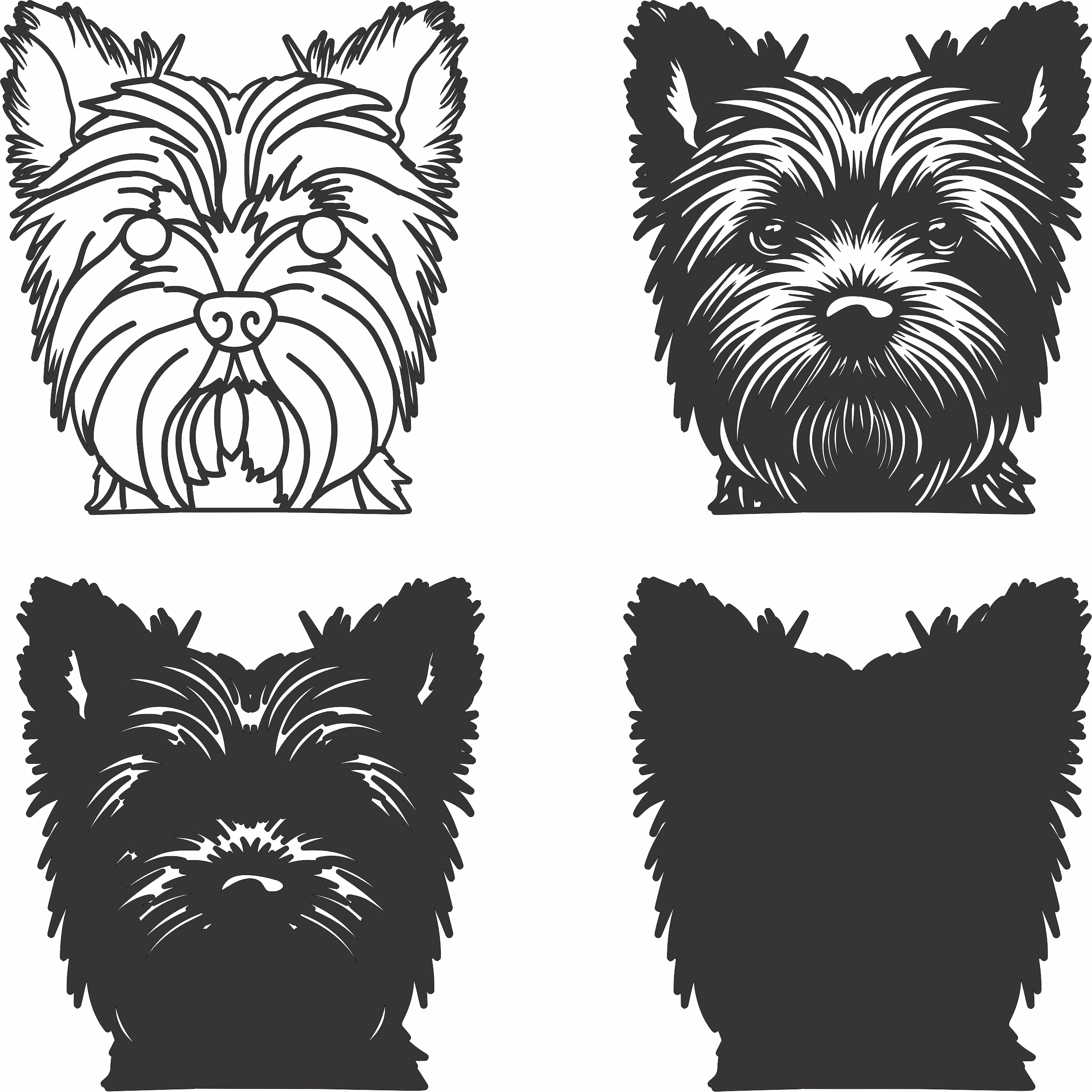 imagem do arquivo vetor para download Vetor de cão Cairn Terrier
