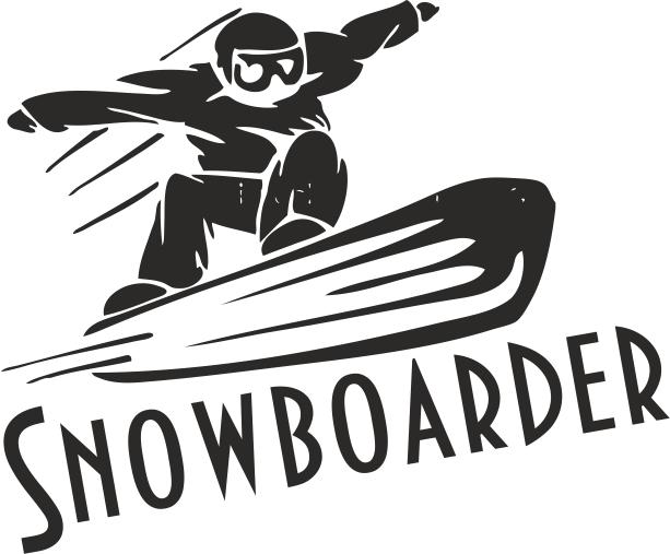 imagem do arquivo vetor para download Vetor de esportes de snowboard