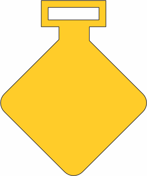 imagem do arquivo vetor para download Vetor de medalha losango invertido com cantos