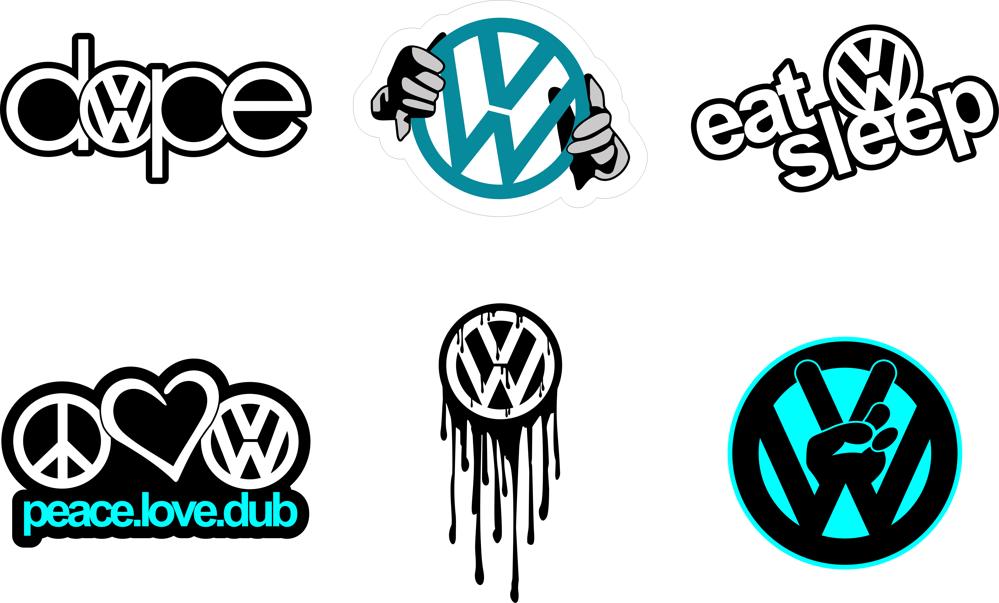 imagem do arquivo vetor para download Vetor logotipo da Volkswagen