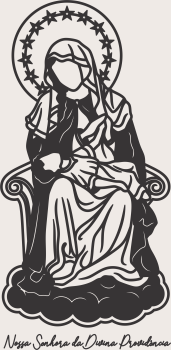 imagem do arquivo vetor para download Vetor nossa senhora da divina providência