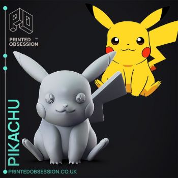 imagem do arquivo vetor para download pikachu 3d