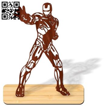 imagem do arquivo vetor para download Decoração Homem de Ferro