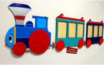 imagem do arquivo vetor para download Decoração para parede Trem infantil