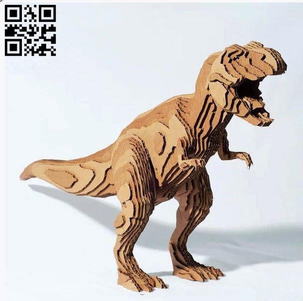 Vetor Maker - Dinossauro T Rex 3D