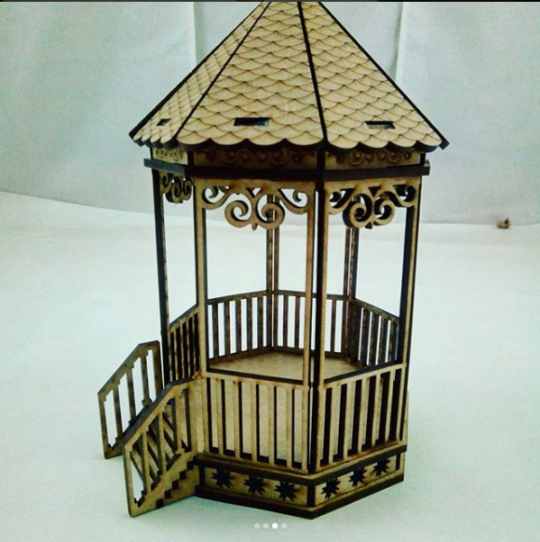 imagem do arquivo vetor para download Gazebo 3D