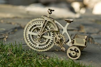 imagem do arquivo vetor para download Miniatura de Bicicleta Mecânica