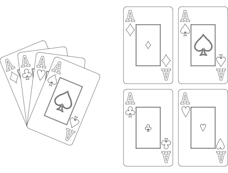 imagem do arquivo vetor para download Vetor de Ases