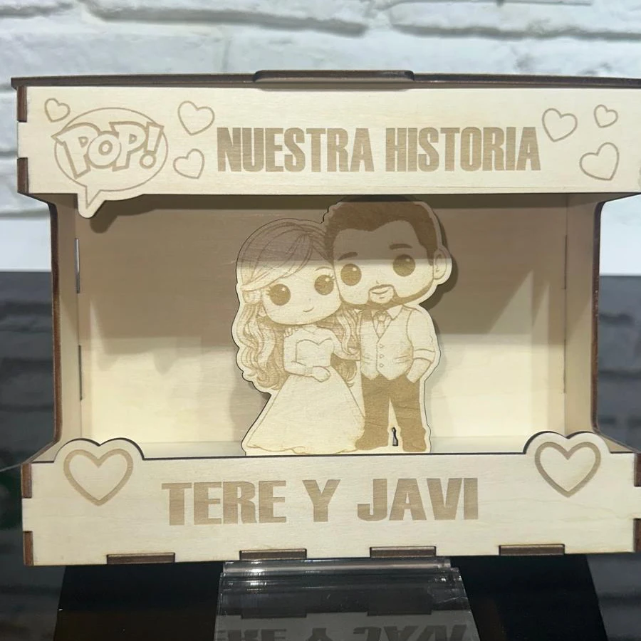 imagem do arquivo vetor para download FUNKO CASAL DE DIA DOS NAMORADOS