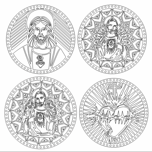 imagem do arquivo vetor para download MANDALAS