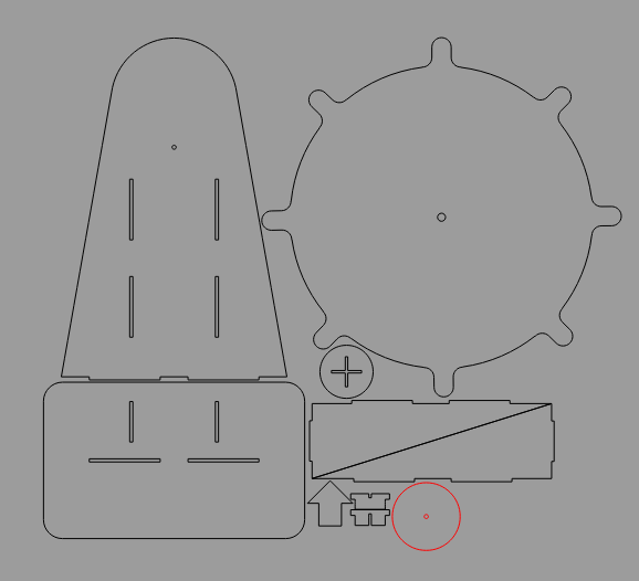 imagem do arquivo vetor para download ROLETA MDF 