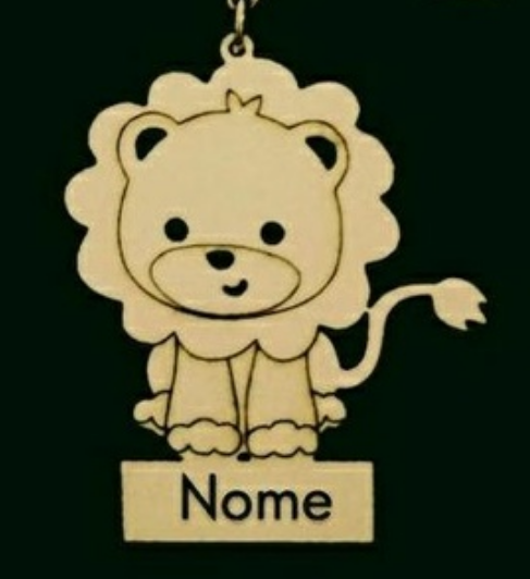 imagem do arquivo vetor para download TAG LEÃO