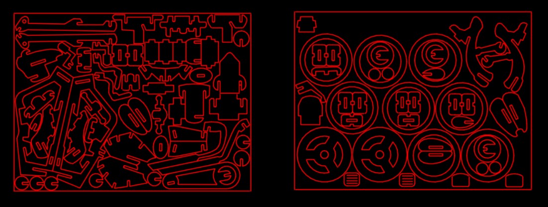 imagem do arquivo vetor para download MAQUETE HARLEY DAVIDSON