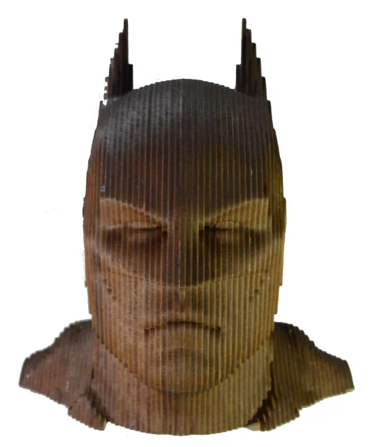 imagem do arquivo vetor para download Busto 3D Batman