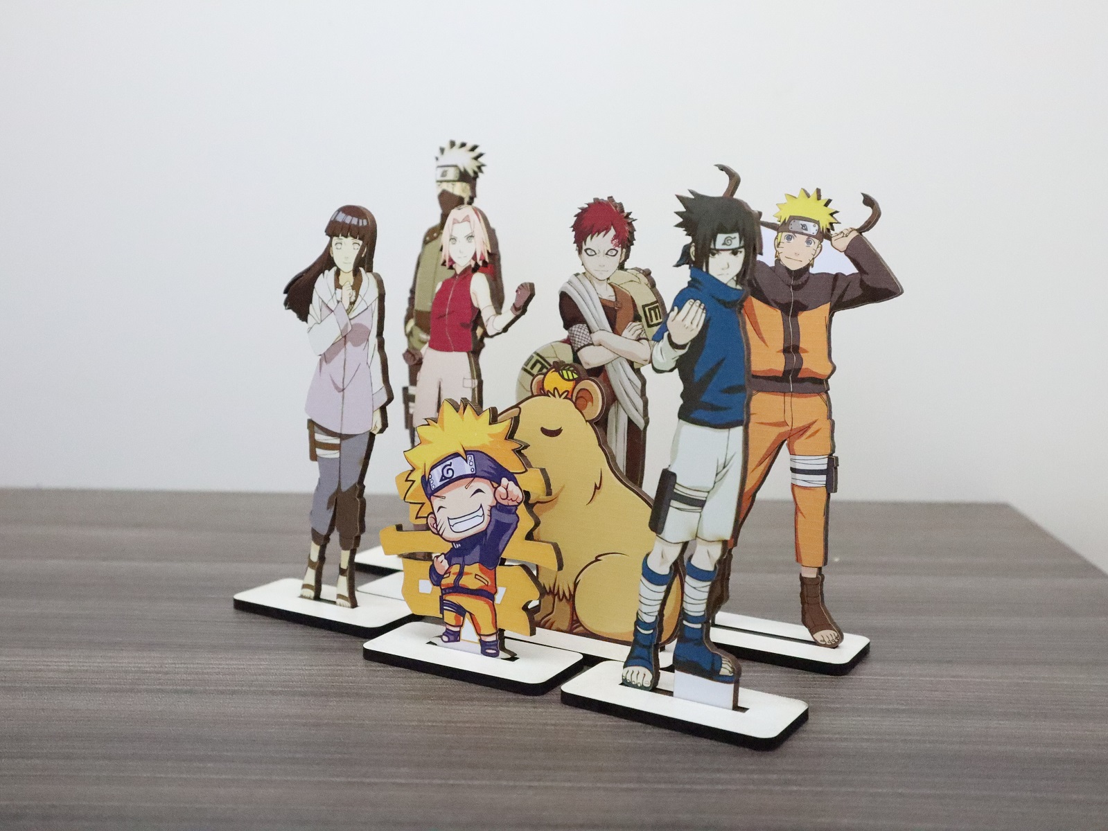 imagem do arquivo vetor para download Coleção de totens Adesivos Naruto